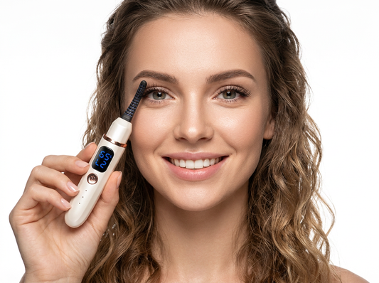 Effortless Elegance: Premium Electric Heated Eyelash Curler